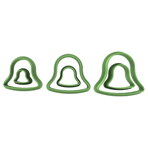 4003 Set Mini Campanas Cortante Para Galletas 0