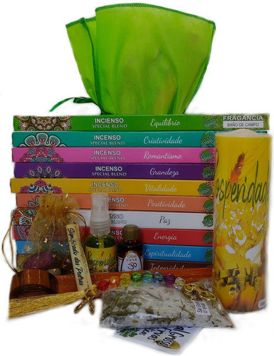 Kit Prosperidade Limpeza Proteção Espiritual Equilb. 22 Item 0