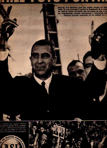 Revista ** Asi ** Chile Voto Por Frei - Año 1964 0