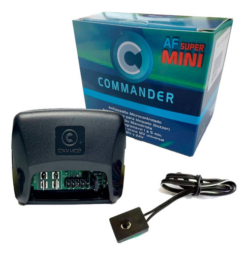 Anti Furto Assalto Bloqueador Bivolt C/ Buzzer Af Super Mini 0