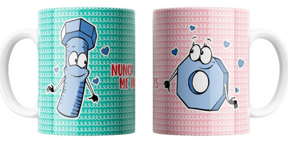 Plantillas Tazas Enamorados San Valentin Sublimar Mockup #14 0