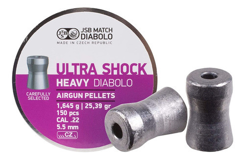 Balines Jsb 5.5 Mm Ultra Shock Heavy 150 Un 0