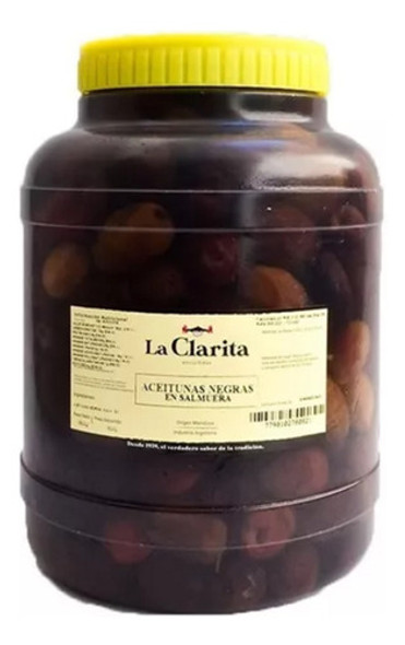 Aceitunas Negras Nº 0 - La Clarita - X2k - Kosher 1