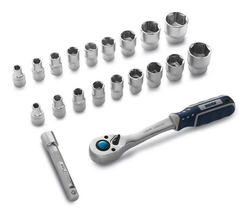 Juego Tubos Bocallaves Crique 1/2 Bremen 20 Piezas Cod. 6659 1