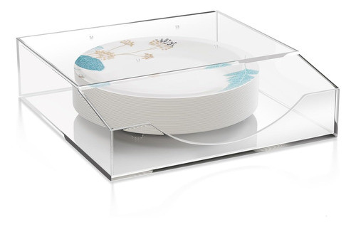 Dispensador De Platos De Papel Para Cocina, 20-25 Cm 0