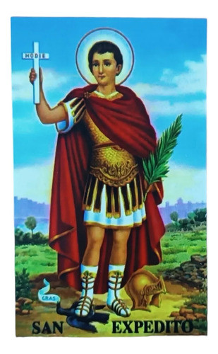 100 Estampita Papel Con Oración Al Dorso Expedito,jorge, Etc 1