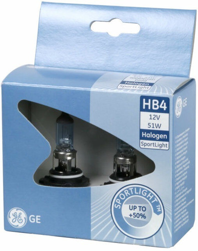 2 X Lámparas Auto Hb4 Sportlight General Electric 0