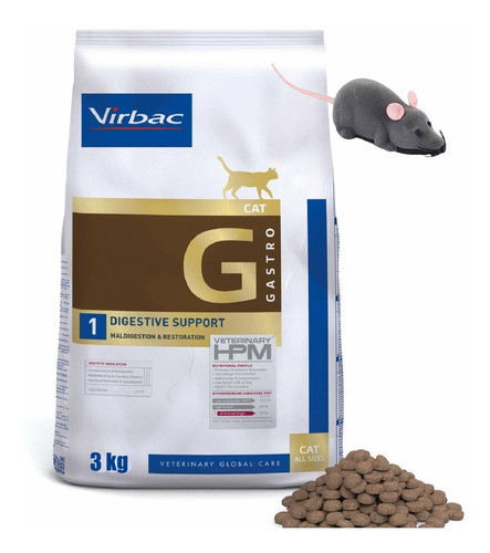 Virbac Hpm Cat Gastro Intestinal 3 Kg Con Regalo 0