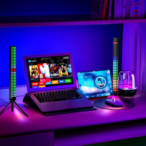 Lampara Led Rgb De Sonidos Musicales 1