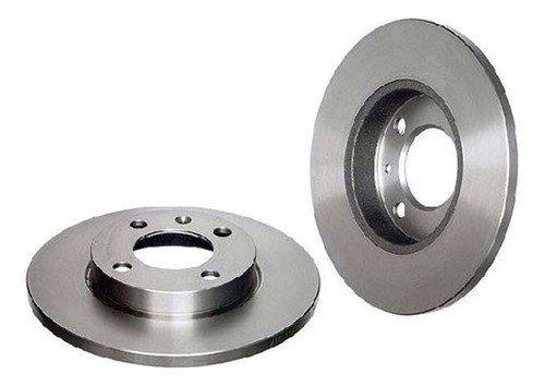 Kit X2 Discos De Freno Delanteros Fiat Uno Nvo Way 1.4 8v 0