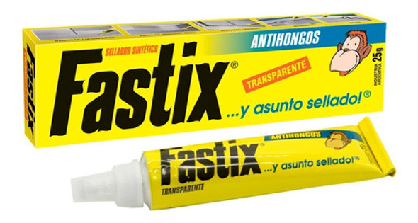 Fastix Sellador Sintetico De Silicona Antihongos 9gr -sc- 0
