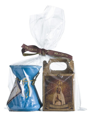 Kit Incensário Nossa Senhora De Fátima + Carvão E Pegador 0