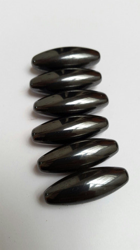 Esfera Oval Imantada Anti Stress Acero X 4 Unidades Grandes 1
