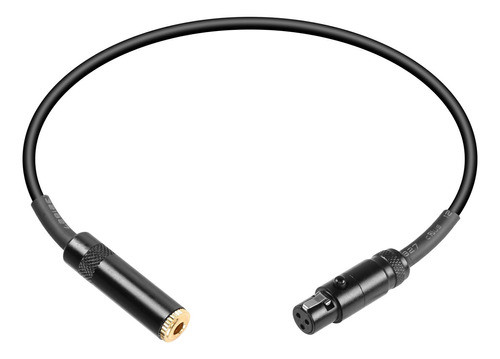 Cerrxian Mini Xlr Hembra A 1/8 Trs Hembra Convertidor De Aud 0