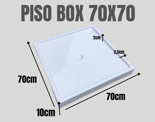 Piso Para Box E Cabine De Banho 1