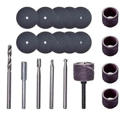 Kit Set Accesorios Minitorno Dremel 20 P Madera 26150733ab 1