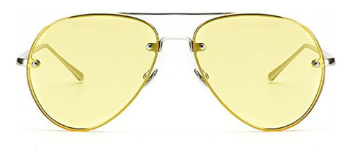 Gafas De Sol De Aviador De Gran Tamaño Estilo Vintage Marco 0