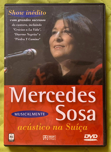 Sosa Mercedes - Acústico En Suiza Inedito Dvd - Sb 0