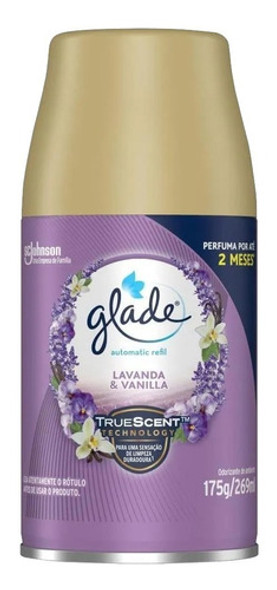 6x Refil  Odorizador Aut. Glade Lavanda & Vanilla 269ml 1
