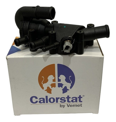 Base Porta Termostato Completo Calorstat Ford Fiesta 1.6 8v 0