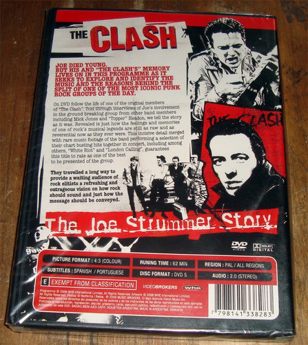 The Clash The Joe Strummer Story Dvd Sellado Kktus 1