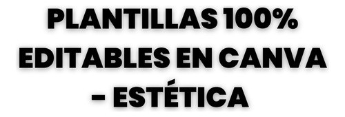 Plantillas Editables En Canva Redes Sociales Nicho Estética 0