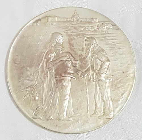 Medalla Hospital Torcuato De Alvear Inaugurado 1910 B30 1