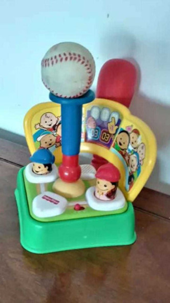 Juego De Beisbol Fisher Price A Pila 29 Cm 1
