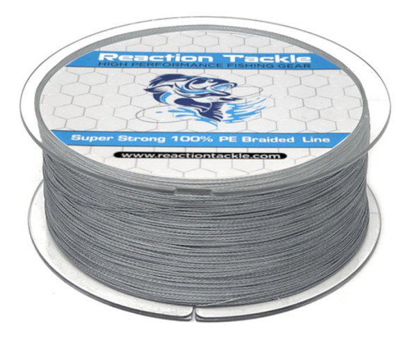 Aparejo De Reacción Gris Oscuro 80lb 1000yd 0
