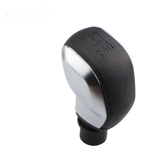 Pomo Bocha Palanca De Cambios Peugeot 208 2008 Plateado 0