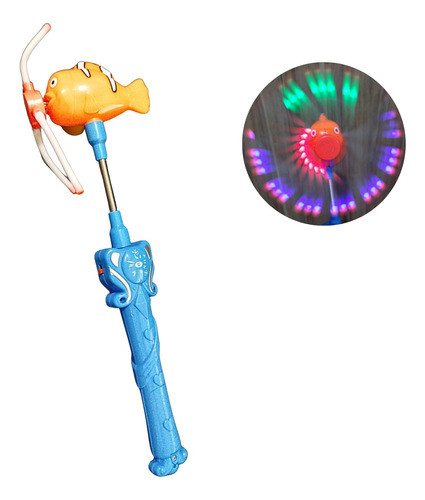 Brinquedo Catavento Hélice Com Luz Led Musical Infantil Nemo 0