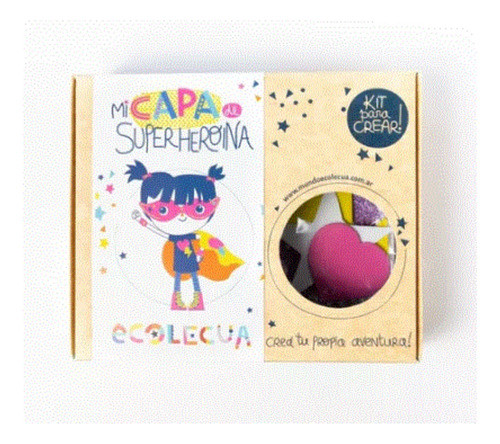 Kit Para Crear Mi Disfraz De Superheroína. Ecolecua 0