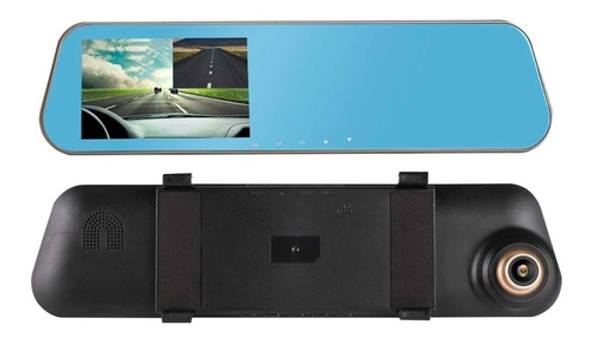 Espejo Retrovisor Doble Camara Dashcam + Trasera + Pantalla 0