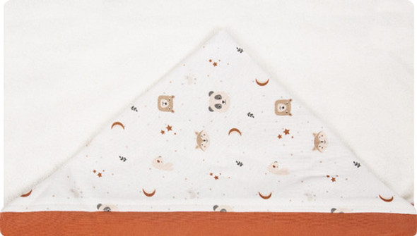 Toalha De Banho Minimalista Terracota- Hug 0