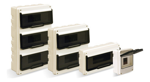 Caja Roker Pre261/m Estanco 12 Modulos P/toma 1