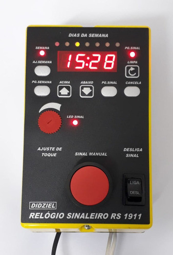 Sinal Escolar Eletrônico - Rs1911 - Didziel 0
