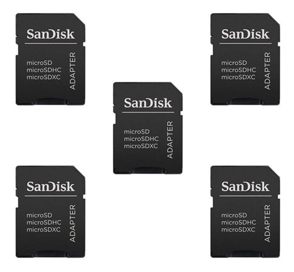 Adaptador Sd De Tarjeta De Memoria Sandisk Hasta 32gb 5-p... 0