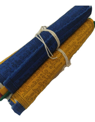Banderines Tibetanos De Oración Rinpoche Unicos 20x20cm 0