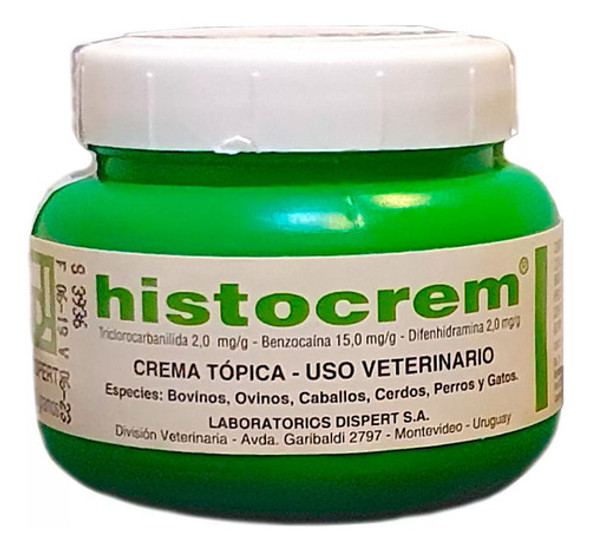 Crema Topica Ordeñe Antiescaras Histocrem Perro Gatos 0