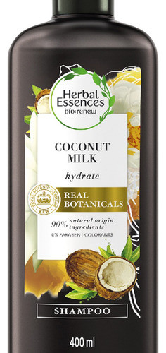 Herbal Essences Coconut Milk Shampoo Hidratante Pelo X 400ml 1