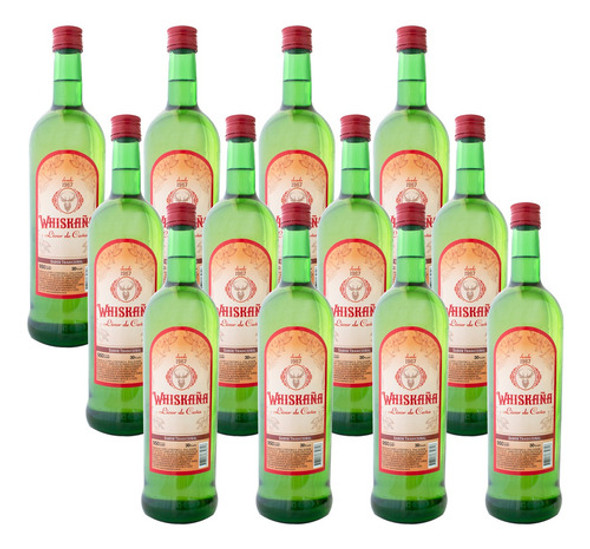Licor De Caña Licores Nacional Caja Mayorista 950ml X12 U 0
