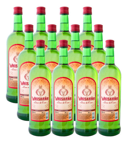 Licor De Caña Licores Nacional Caja Mayorista 950ml X12 U 0