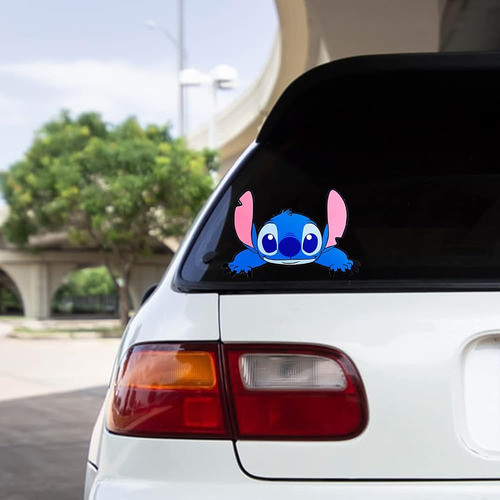 6 Piezas De Accesorios De Coche De Puntada Calcomanías De Co 1