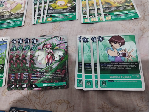 Mazo De Cartas Digimon : Rosemon 1