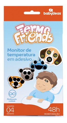 Termômetro Adesivo Infantil Melhor Marca Eficiente 1