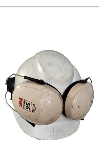 Casco De Seguridad Con Protector Auditivo 3m 0