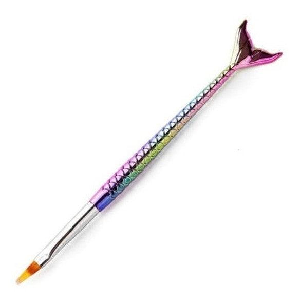 Pincel Para Degrade Esfumado Cola Sirena Decoracion Lefemme 0
