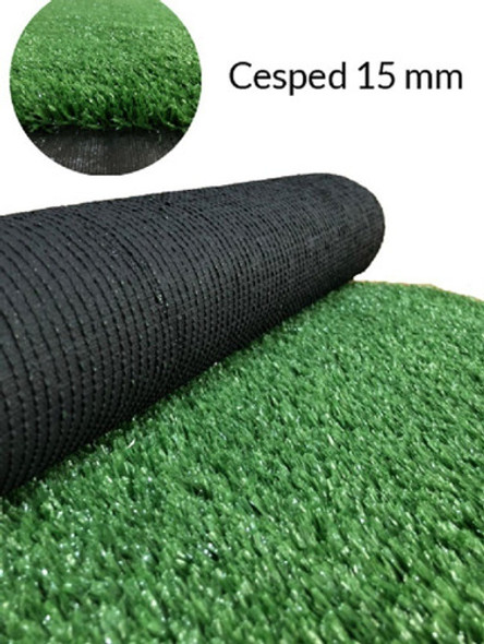 7 M2 ( 2,00 X 3,50 Mt ) Cesped Sintetico Standard 15 Mm 1