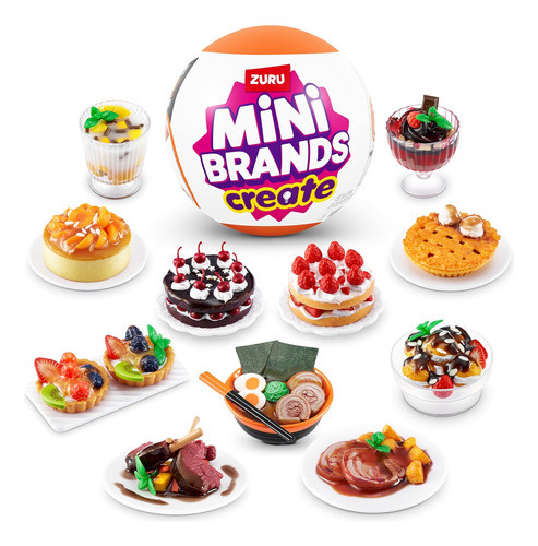 Serie De Miniaturas Master Chef, Crea 11 Platos Diy 1