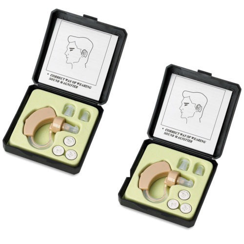 Un Amplificador Ajustable Audiencia Ayuda Digital Tono Detrá 1